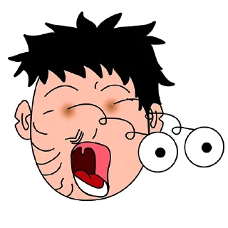 😲 emoji Uchiha Obito Telegram sticker 6 of 13