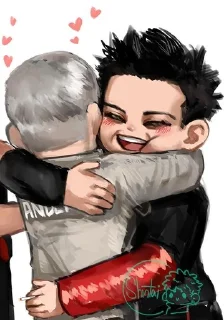🤗 emoji paul&richard Telegram sticker 10 of 17