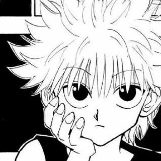 🙁 emoji ;;hxh Telegram sticker 19 of 60