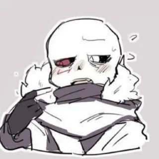 Sticker from Cross sans