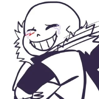 🔪 emoji Cross sans Telegram sticker 10 of 101
