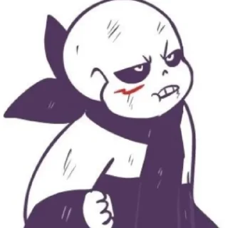 🔪 emoji Cross sans Telegram sticker 20 of 101