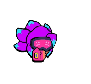😶 emoji Shelly Pins @BrawlStarsStik Telegram sticker 18 of 22