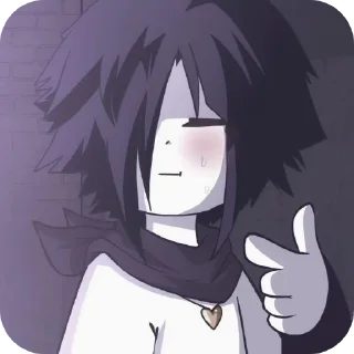Sticker from X-Frisk @UndertaleDeltaruneStickersArts