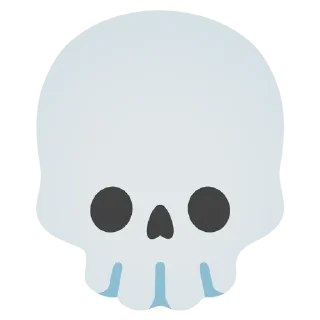 ❤️ emoji Skull stickers Telegram sticker 10 of 20