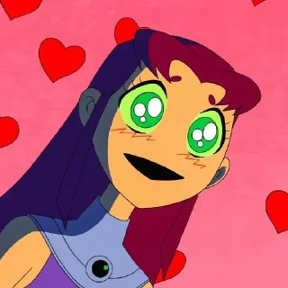 😍 emoji Teen Titans Telegram sticker 13 of 25
