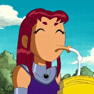 😋 emoji Teen Titans Telegram sticker 8 of 25