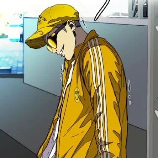 🤭 emoji джокер и у ин (ветролом) Telegram sticker 15 of 20