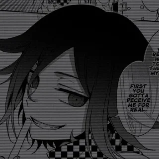 🖤 emoji Kokichi🖤 Telegram sticker 16 of 51
