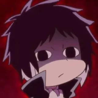 🖤 emoji Аку лучший мальчик Telegram sticker 10 of 44