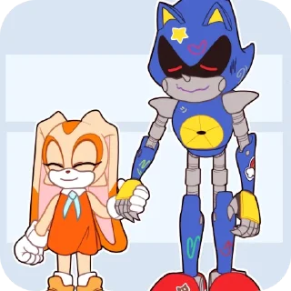Sticker from Metal sonic x