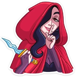 🤭 emoji Лавиния @anime4_arts Telegram sticker 21 of 48