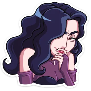 😢 emoji Лавиния :: @stickroom Telegram sticker 3 of 48