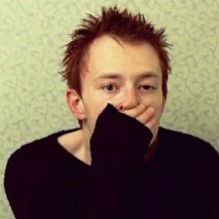 Sticker from Thom Yorke by @nastyayorke