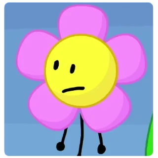 🌸 emoji BFDI - Flower! | @tavloi Telegram sticker 17 of 75