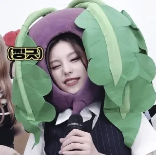 😉 emoji Yeji 😽 Telegram sticker 1 of 44