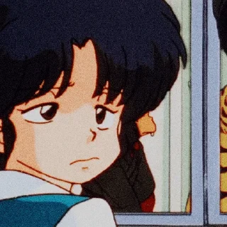 😕 emoji Ranma 1/2 @pyrozochek Telegram sticker 5 of 109