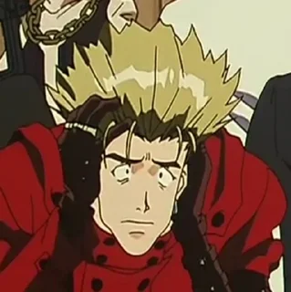 😥 emoji trigun @miasouni Telegram sticker 22 of 120