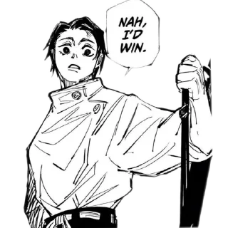 👍 emoji Nah I'd win Telegram sticker 23 of 44