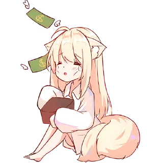 🤑 emoji Некомия (BIG) @Nyasticks Telegram sticker 6 of 25