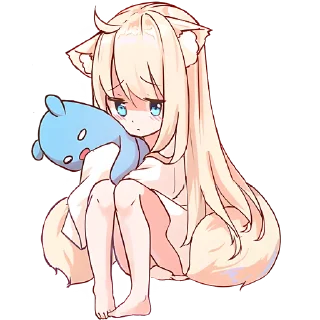 😞 emoji Некомия (BIG) @Nyasticks Telegram sticker 16 of 25