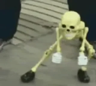 Sticker from Skeletons