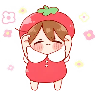 🥰 emoji Ичиго-чан Telegram sticker 18 of 32