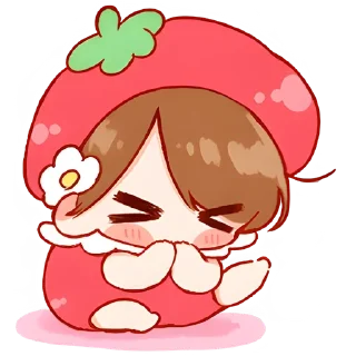 😷 emoji Ичиго-чан Telegram sticker 19 of 32