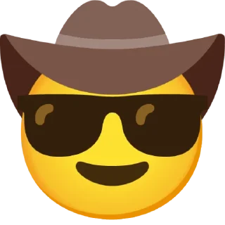 😎 emoji Emoji Telegram sticker 9 of 67