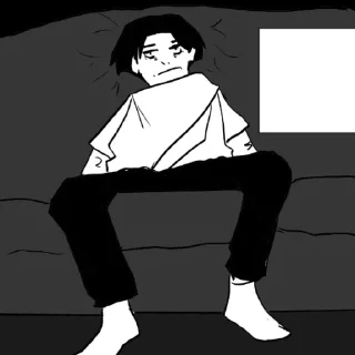 🫤 emoji чел с гитарой Telegram sticker 1 of 115