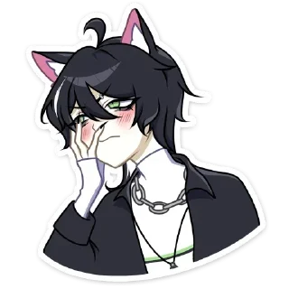 😳 emoji Рен без надписей - @TgSticker Telegram sticker 6 of 48
