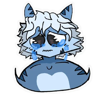 😭 emoji Шарк (Old) Telegram sticker 9 of 39
