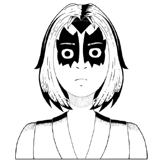 😐 emoji Rock'n'roll Telegram sticker 11 of 15