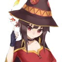 😁 emoji Megumine @stickersb2b Telegram sticker 2 of 66