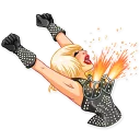 😆 emoji Lady Gaga Telegram sticker 17 of 30