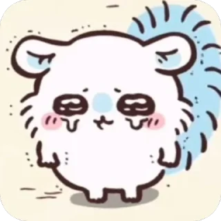 🫥 emoji momonga ଘ(੭´꒳`)°* ੈ‧₊˚ Telegram sticker 5 of 60