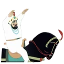 Sticker from Золотая антилопа @eeZee_stickers