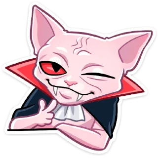 😉 emoji Вампир Рамзес (@TgSticker) Telegram sticker 20 of 48
