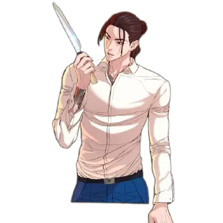 👄 emoji Борьба в прямом эфире Telegram sticker 15 of 36