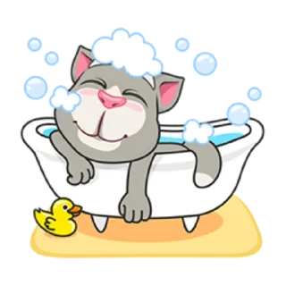 Sticker from Talking Tom