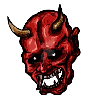 Sticker from Satan
