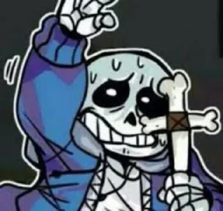 🗿 emoji Андертейл, ёпта Telegram sticker 7 of 46