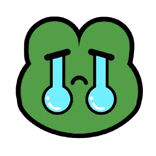 😭 emoji ПЕПЕ ПАК Telegram sticker 6 of 9