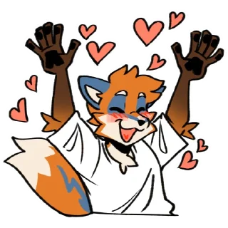 🥰 emoji @kamithefox Telegram sticker 19 of 58