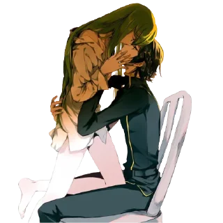 🤗 emoji Обнимашки~ @stikers_animeLove Telegram sticker 8 of 42