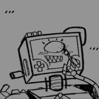 😳 emoji Unfinished Boss for posts everyday!! Telegram sticker 23 of 120