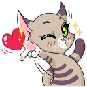 Sticker from Katie Cat