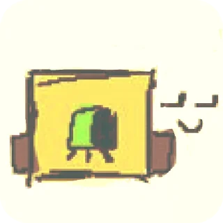 👁 emoji 🟧👁 Harken @Nahida_my_lovee die Telegram sticker 14 of 41