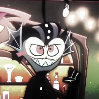 🙎‍♂️ emoji БОЛЬШЕ ⇨ @CLOOBHUB БАКСТЕР ОТЕЛЬ ХАЗБИН HAZBIN ТГ Telegram sticker 8 of 105