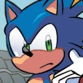 😕 emoji Sonic The Hedgehog 🦔 Telegram sticker 8 of 18
